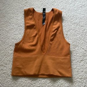 Urban Outfitters Out From Under Hailey Seamless Plunging Bra Top size S